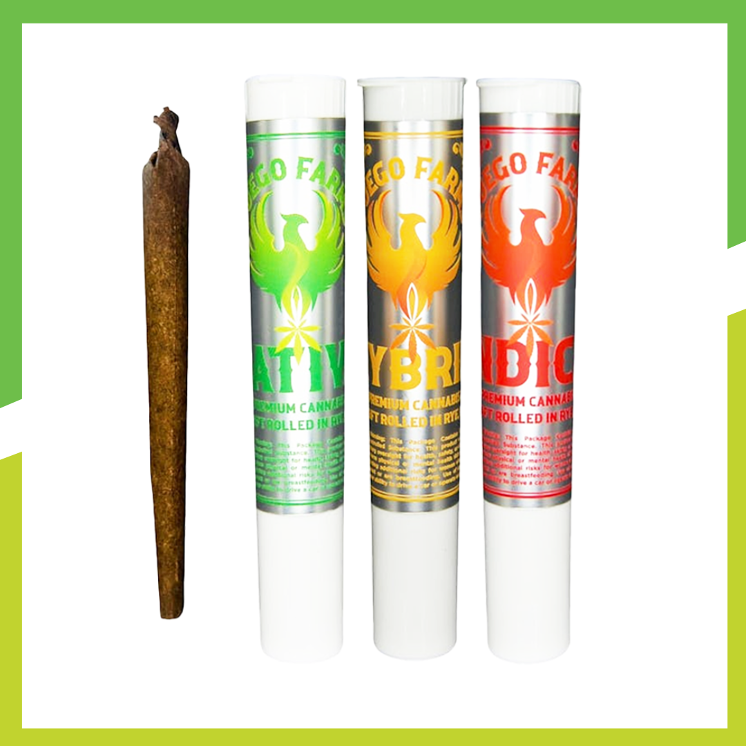 Pre-rolls category visual